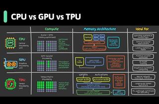 CPU vs GPU vs TPU: Как выбрать правильный чип для вашей задачи?