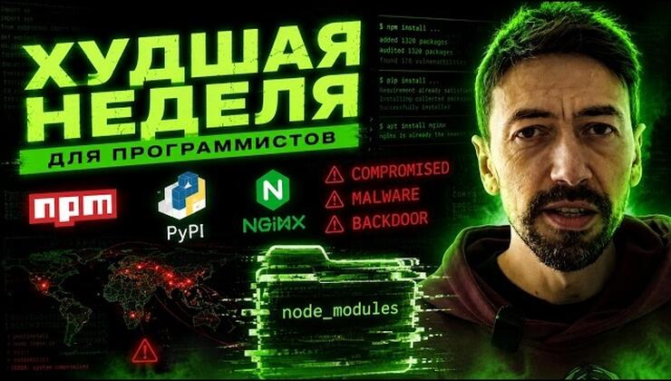Худшая неделя в истории разработки: как ИИ-вирус заразил сотни библиотек и почему Nginx сдался спустя 18 лет
