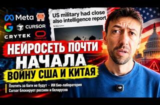 Когда ИИ становится опасным: угроза войны, сокращения в IT и фейковые люди за $200