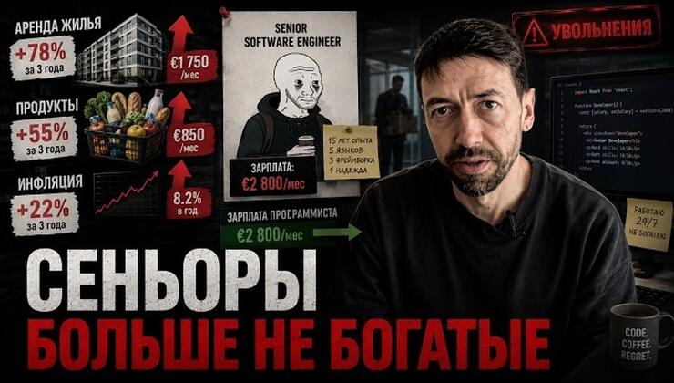 Конец «золотой лихорадки»: Почему программисты больше не элита