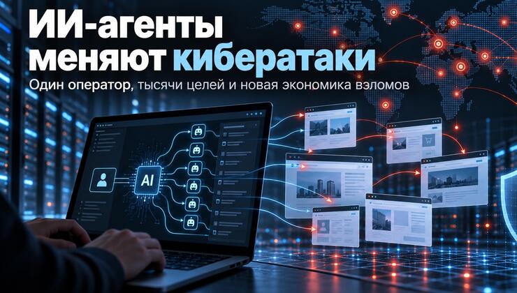 Один хакер, $5000 и более 100 взломанных сайтов: как ИИ-агенты меняют киберпреступность